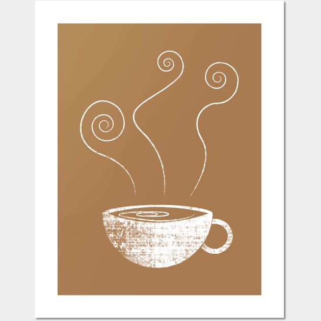 Just Coffee... Wall Art by Tooniefied